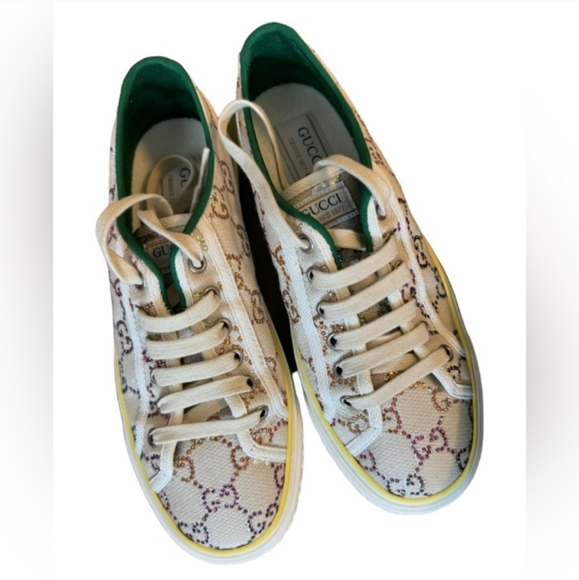 Reserved listing Gucci Crystal Sneakers - Picture 8 of 9